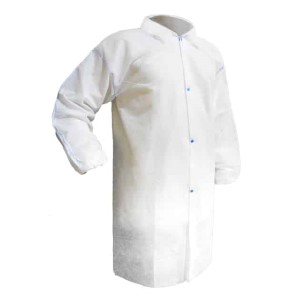CoverMe Labcoat White L 25 EA